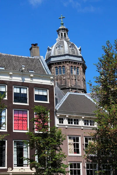 Amsterdam Met Sint Nicholas — Stockfoto