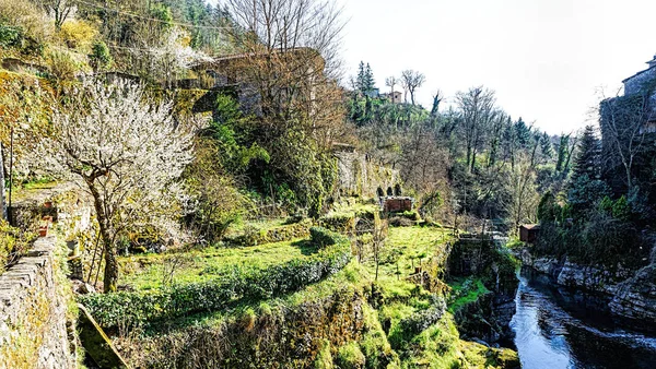 Bagnone Medieval Village Lunigiana Italy — стоковое фото