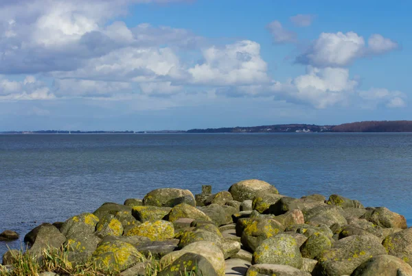 Fjord Wassersleben Flensburg Vidět — Stock fotografie