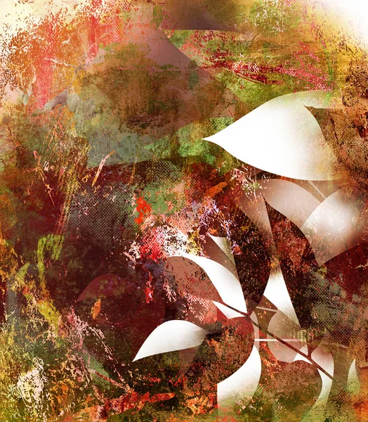 Цветные Осенние Листья Осенняя Листва — стоковое фото