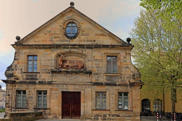 Former Slaughterhouse Cranes Bamberg — Stock Photo, Image