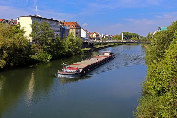 Bamberg Deki Ana Danube Kanalı — Stok fotoğraf