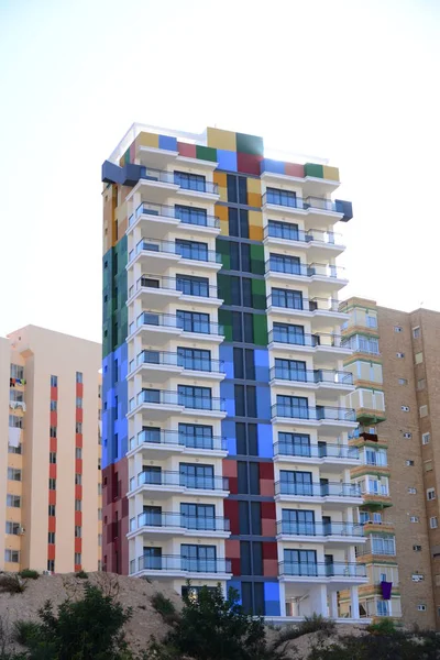 Façades Benidorm Costa Blanca Spain — Photo