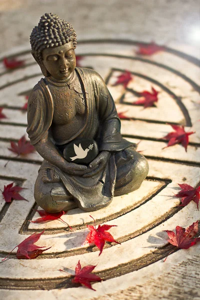 Buda Zen Espiritual Meditação — Fotografia de Stock