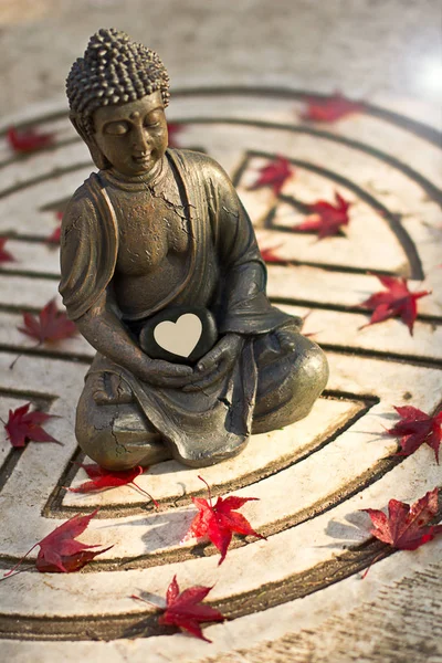 Estátua Buddha Parque — Fotografia de Stock