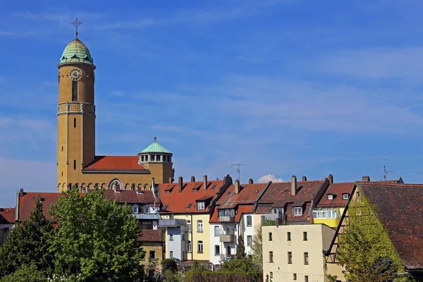 Πύργος Σπαραγγιών Της Εκκλησίας Otto Bamberg — Φωτογραφία Αρχείου