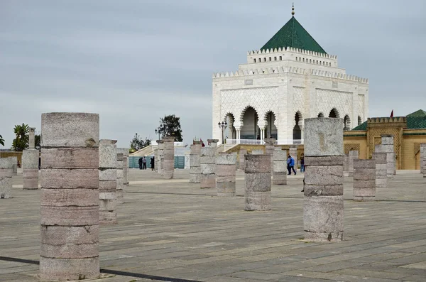 Мавзолей Мохаммеда Rabat Morocco — стокове фото