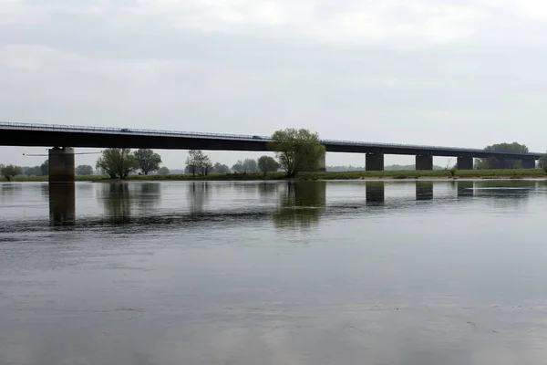 Jembatan Atas Elbe — Stok Foto