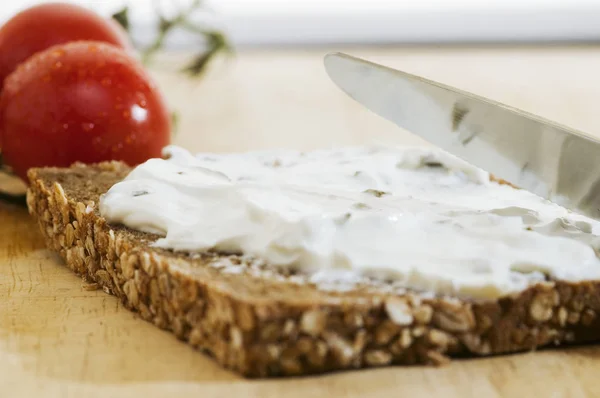 Cream Bread — Stock Photo, Image