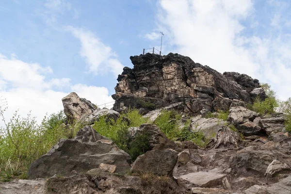 Memandang Gunung Gunung Awan — Stok Foto