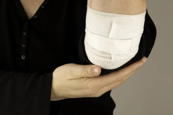 Close Injured Arm — Stock Photo, Image