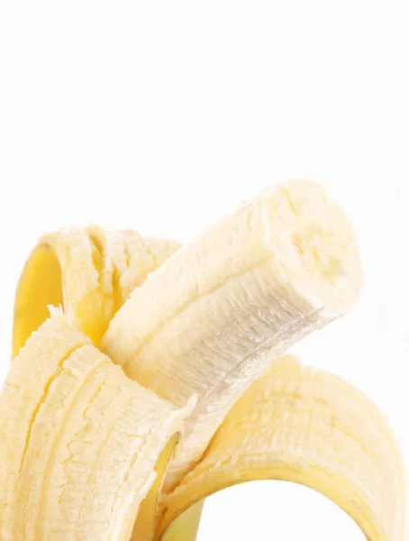 Fruta Banana Fundo Isolado — Fotografia de Stock