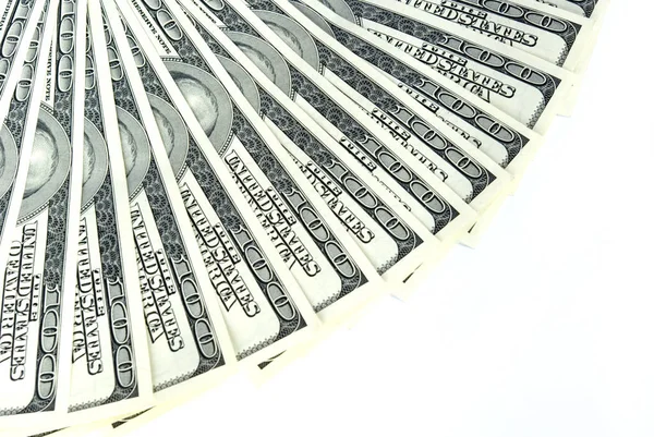 Money White Background — Stock Photo, Image