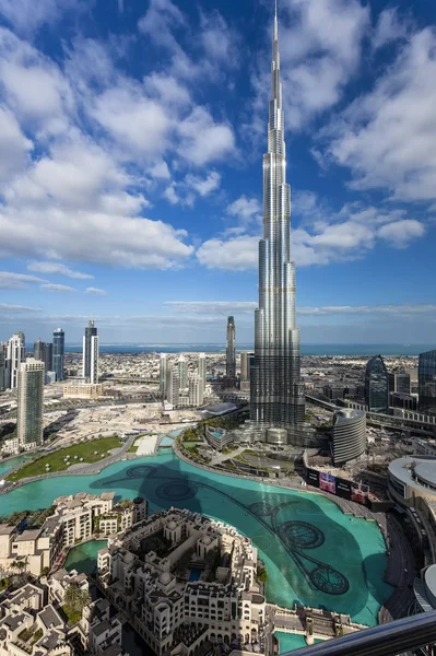 Burj Khalifa Dubai — Fotografia de Stock