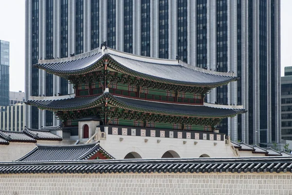 Palácio Gyeongbokgung Marcos Capital Suja Coréia — Fotografia de Stock