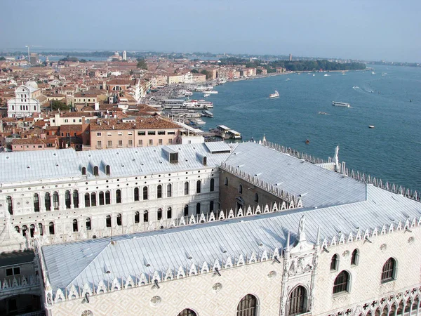 Вид Город Венеция — стоковое фото