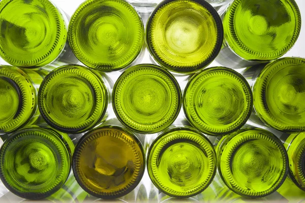 Taça Vinho Tinto Frente Garrafas Vinho — Fotografia de Stock
