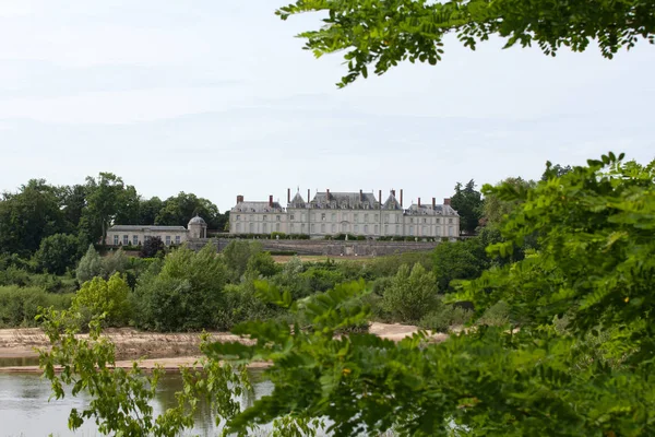 Chateau Menars Castelo Associado Com Madame Pompadour Loire Valley França — Fotografia de Stock