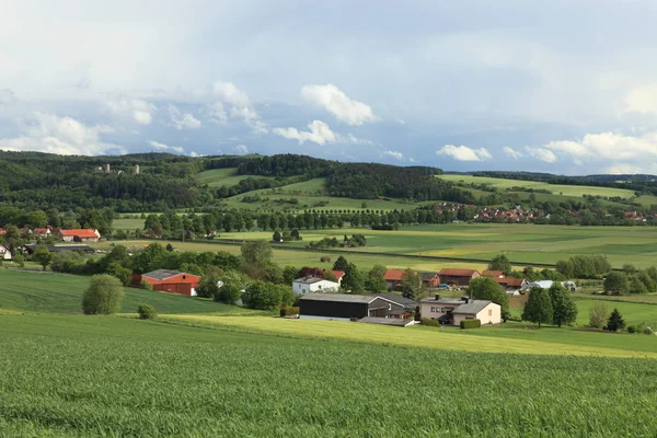 Malebný Pohled Krajinu Přírody — Stock fotografie