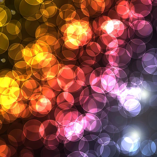 Fondo Abstracto Con Luces Bokeh — Foto de Stock