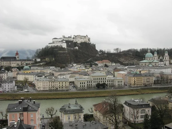 Höst Stämning Salzburger Land — Stockfoto