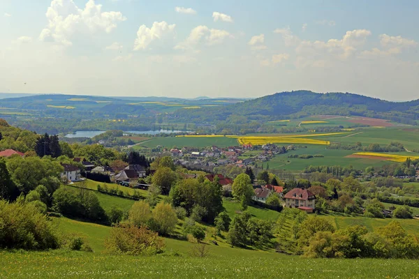 Landscape Upper Franconia Bad Staffelstein — Stockfoto