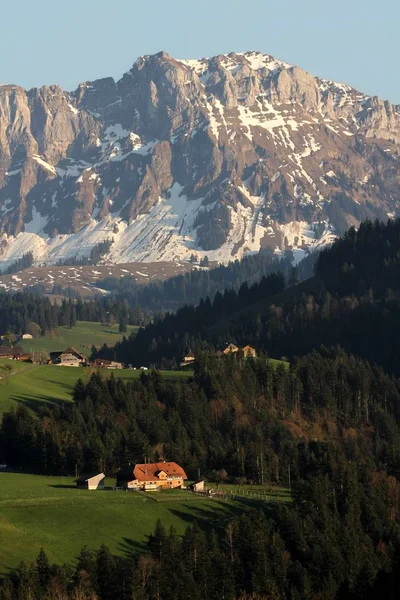 Vista Eggiwil Verso Hohgant — Foto Stock