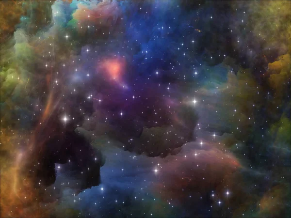 Djuprymd Nebulosa Stjärnornas Astronomi Vetenskap Rymden — Stockfoto