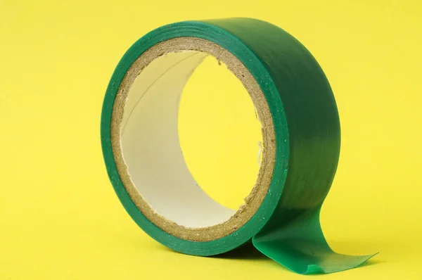 Adhesive Sticky New Insulation Tape Roll — Stock Photo, Image