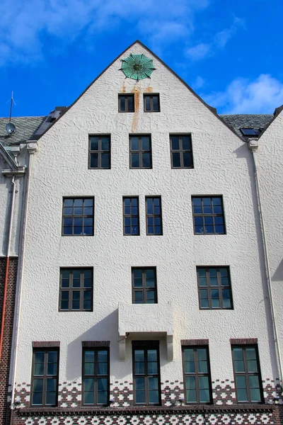 Hanseatic Commercial Buildings Bergen — Stock Photo, Image