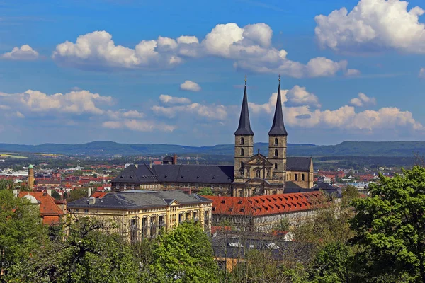 Klášter Michelsberg Nad Bambergem — Stock fotografie