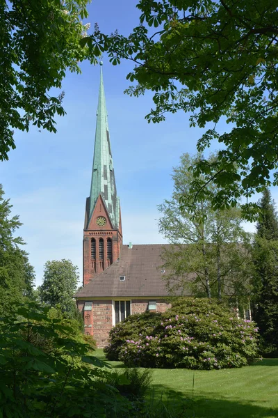 Scenisk Utsikt Gammel Kirke – stockfoto