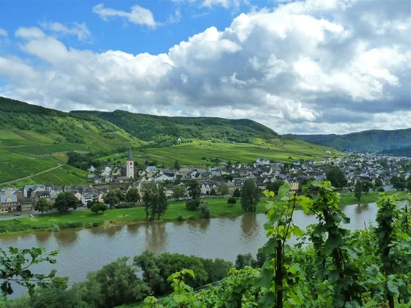 Bruttig Fankel Mosel — Stock Photo, Image