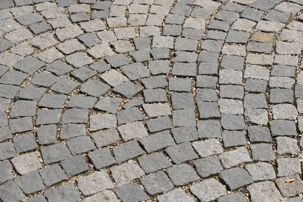 Asfalterad Väg Stenar Stenar — Stockfoto