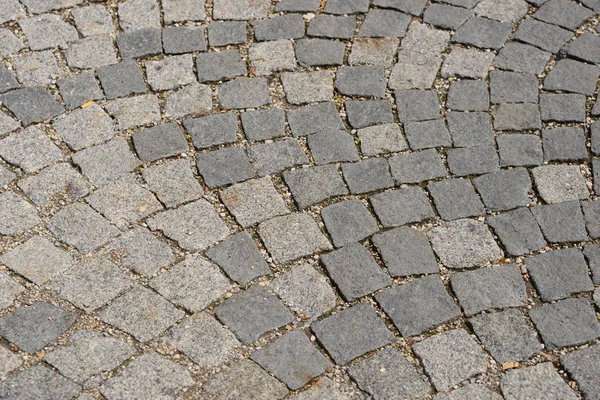 Pflasterstraße Steine Felsen — Stockfoto