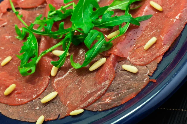 Carpaccio Uma Chapa — Fotografia de Stock