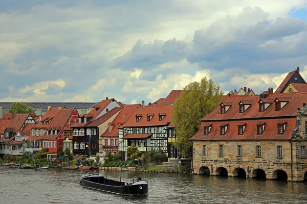 Μικρό Venice Και Παλιό Σφαγείο Στο Bamberg — Φωτογραφία Αρχείου