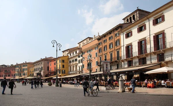 Verona Una Ciudad Norte Italia Región Veneto Con Casco Antiguo — Foto de Stock