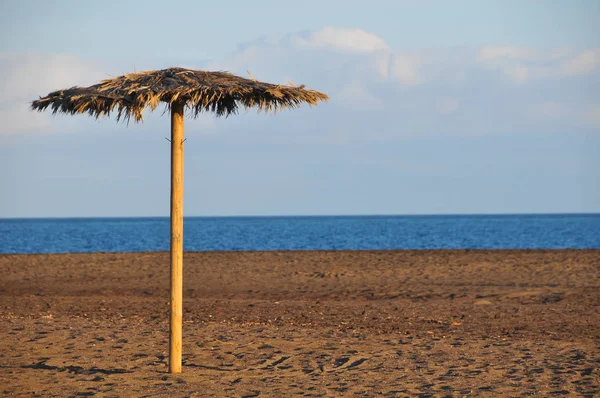 Beach Umbrella Tenerife Canary Islands Spain Europe — Stock Photo, Image