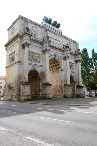 Siegestor Mnichově Bayern — Stock fotografie