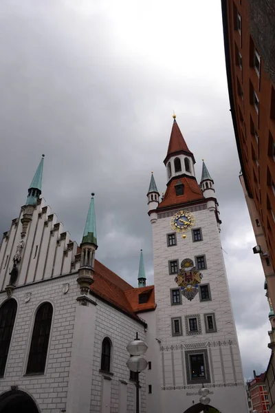 Vista Panorámica Las Fachadas Munich Bavaria —  Fotos de Stock