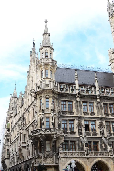 Rathaus München Marienplatz Bayern — Stockfoto