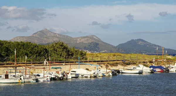 Hafen Alcudia Mallorca Spagnoli Port Alcudia Mallorca Spagna — Foto Stock