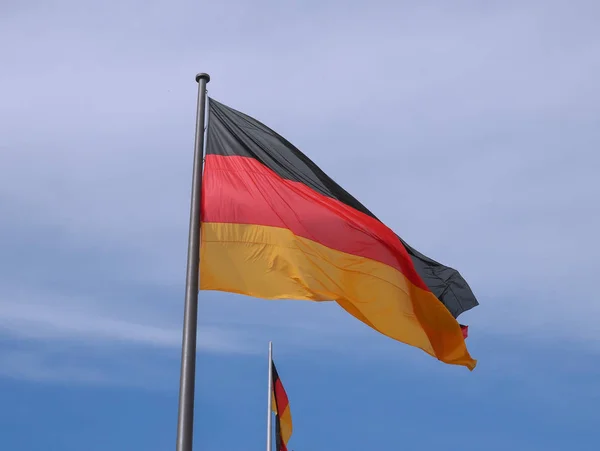 德国国旗 德国国旗 — 图库照片