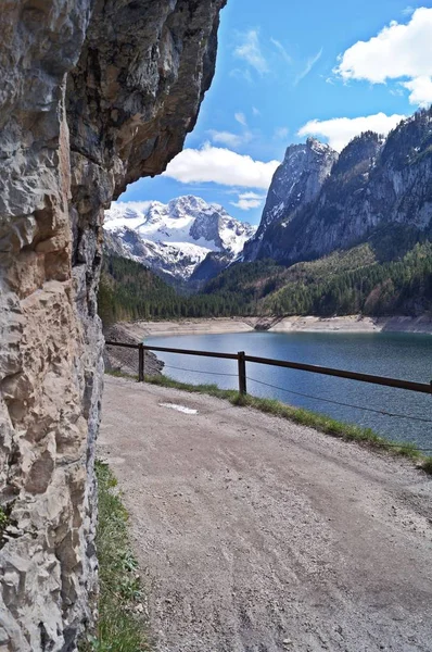 Vista Panorámica Del Hermoso Paisaje Los Alpes —  Fotos de Stock