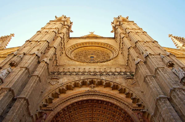 Kathedrale Von Palma Mallorca Spanien Catedral Palma Mallorca Espanha — Fotografia de Stock