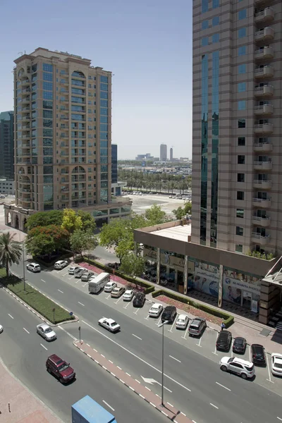Dubai Stadt Den Vereinigten Arabischen Emiraten — Stockfoto