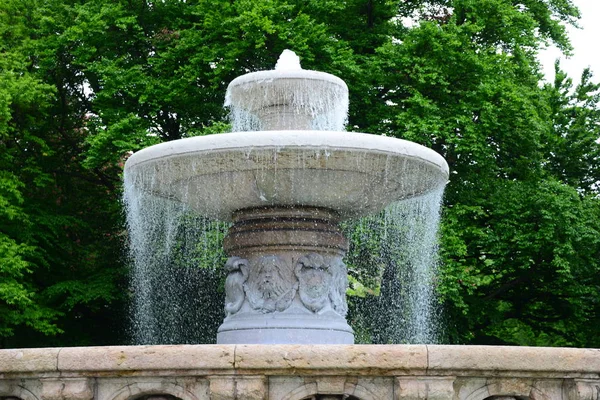 Wittelsbacher Brunnen Mnichov Bavorsko — Stock fotografie
