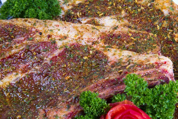 Closeup View Tasty Yummy Meat — Stock Photo, Image