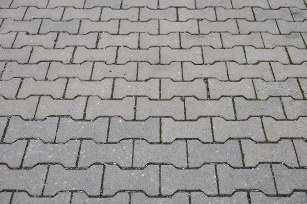 Pflastersteine Oberfläche Kopfsteinpflaster — Stockfoto